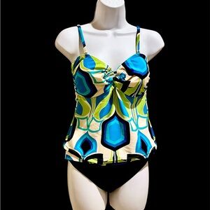 Ocean Dreams Vibrant tankini set